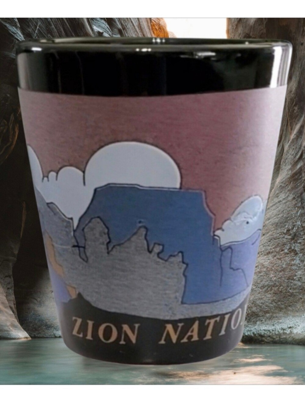 Zion National Park Shot Glass